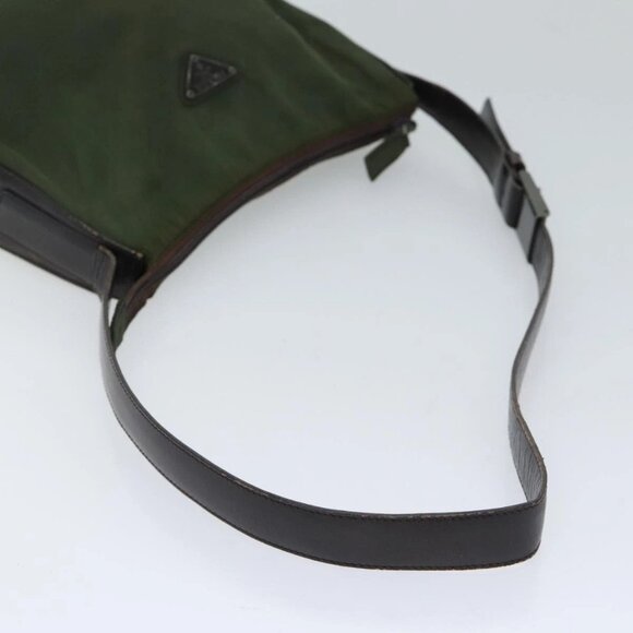 PRADA Shoulder Bag Nylon Khaki Auth 72009 - Picture 8 of 16